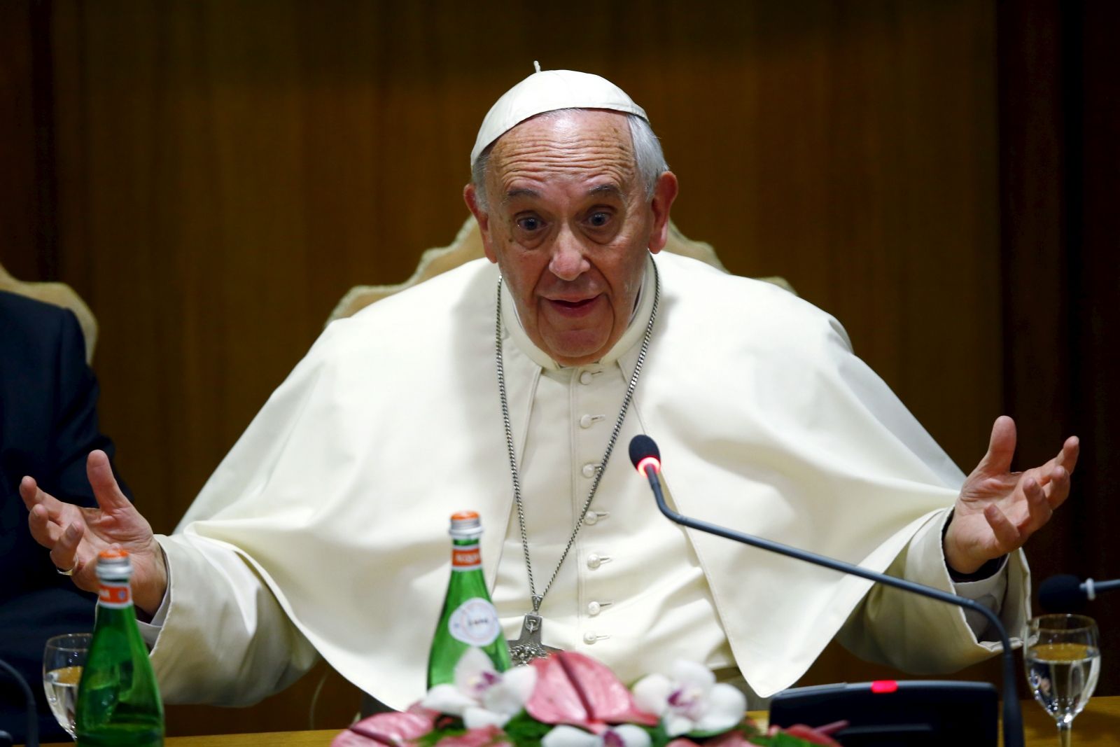 Pope Francis approval ratings slump