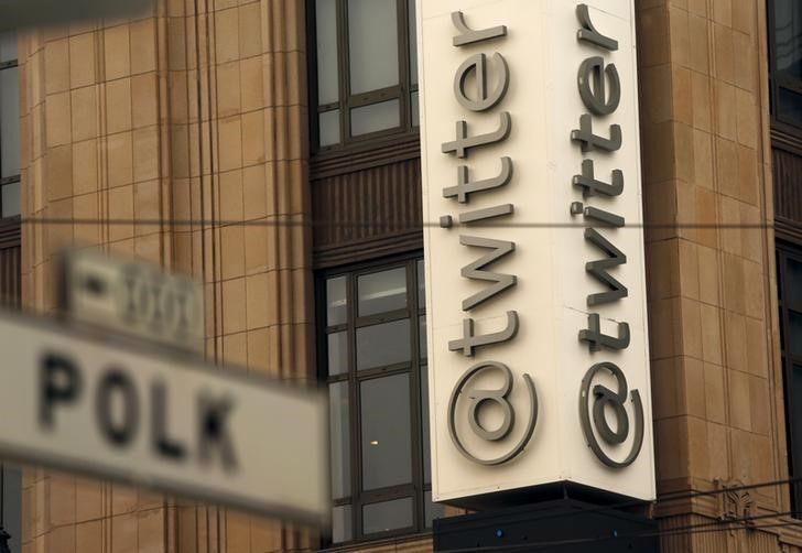 Twitter revenue beats Wall Street estimates.