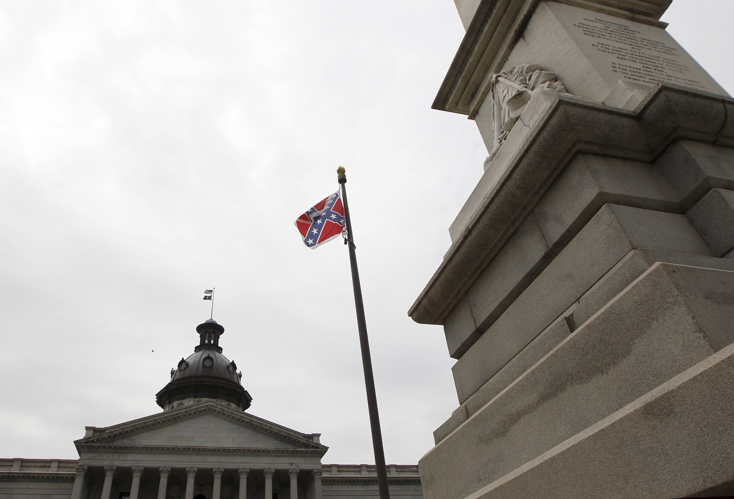Police Investigating Confederate Flags Placed At Atlanta Church Martin Luther King Site