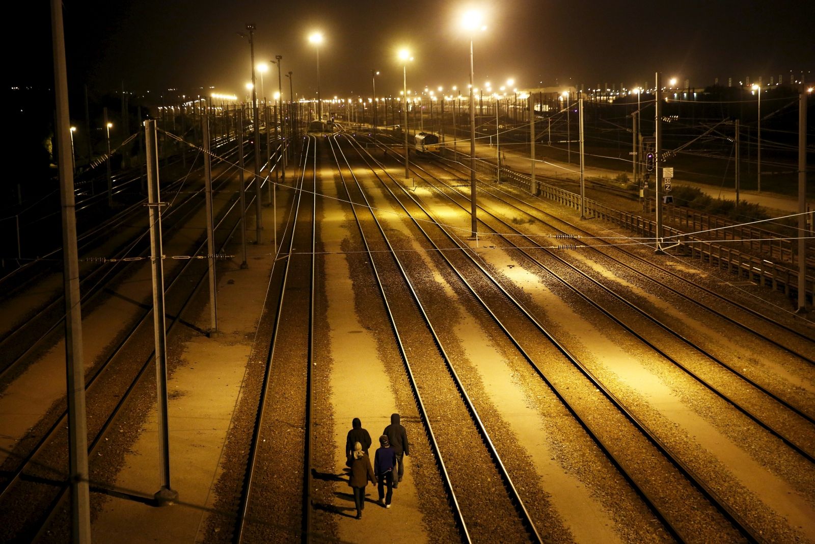 Migrant 'almost' walks the Channel Tunnel