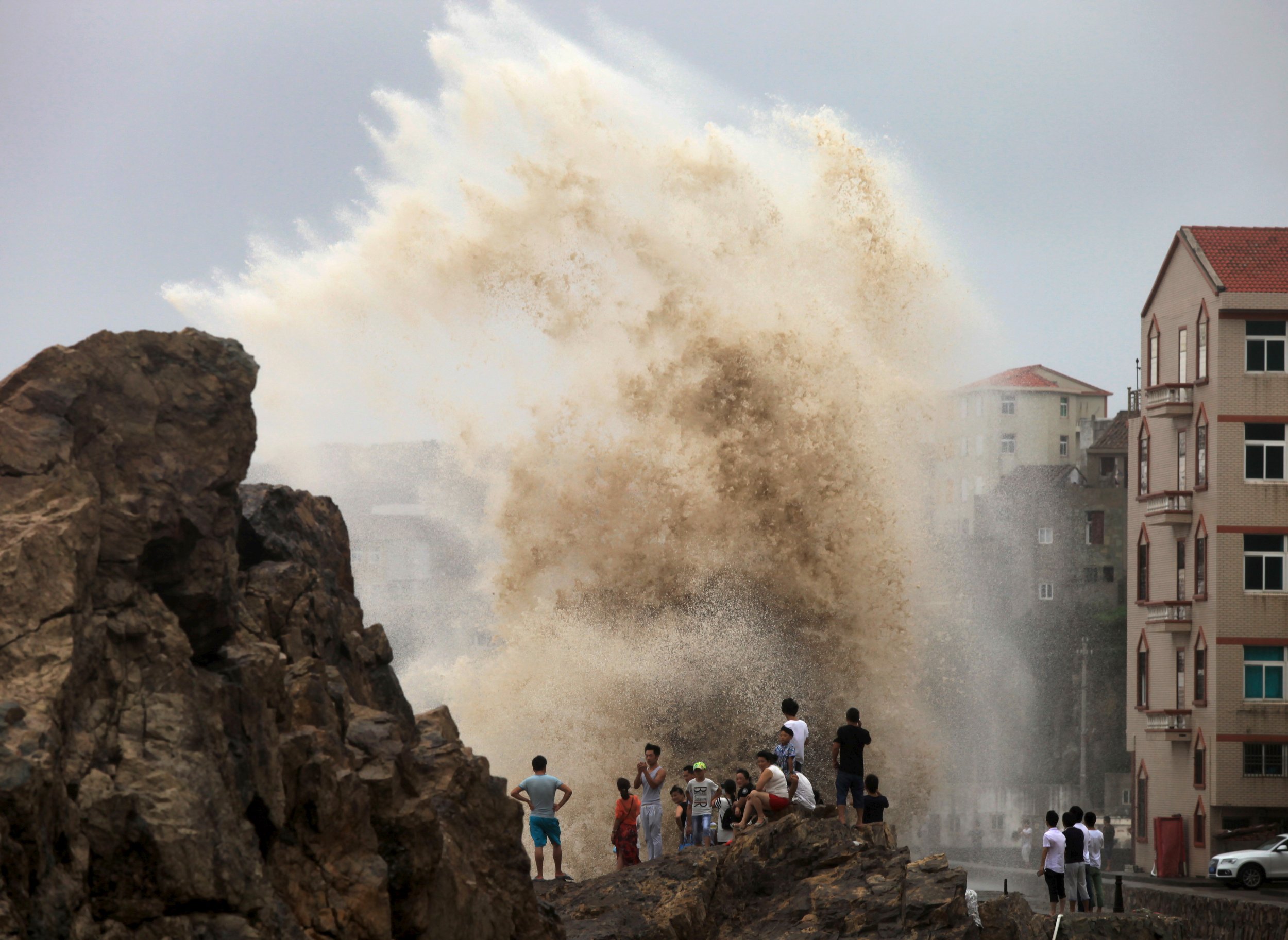 Powerful Typhoon Whips Through Taiwan Newsweek