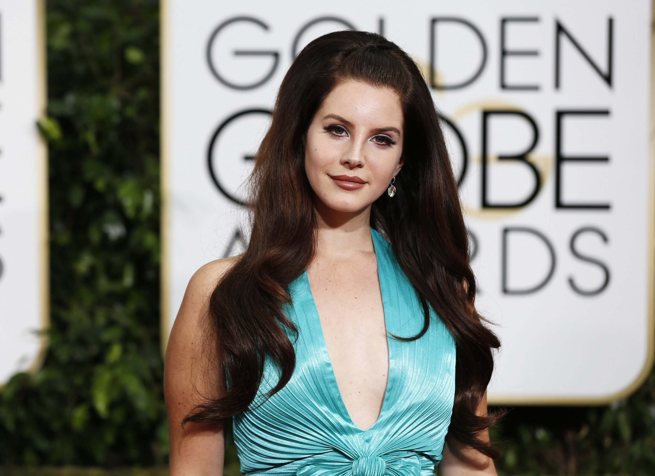 Resultado de imagen de lana del rey golden globes"