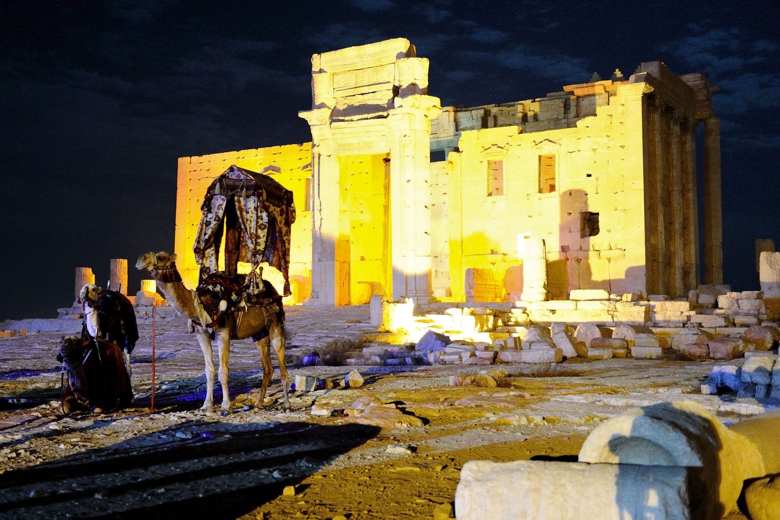 Palmyra ISIS Islamic State Temple of Bel