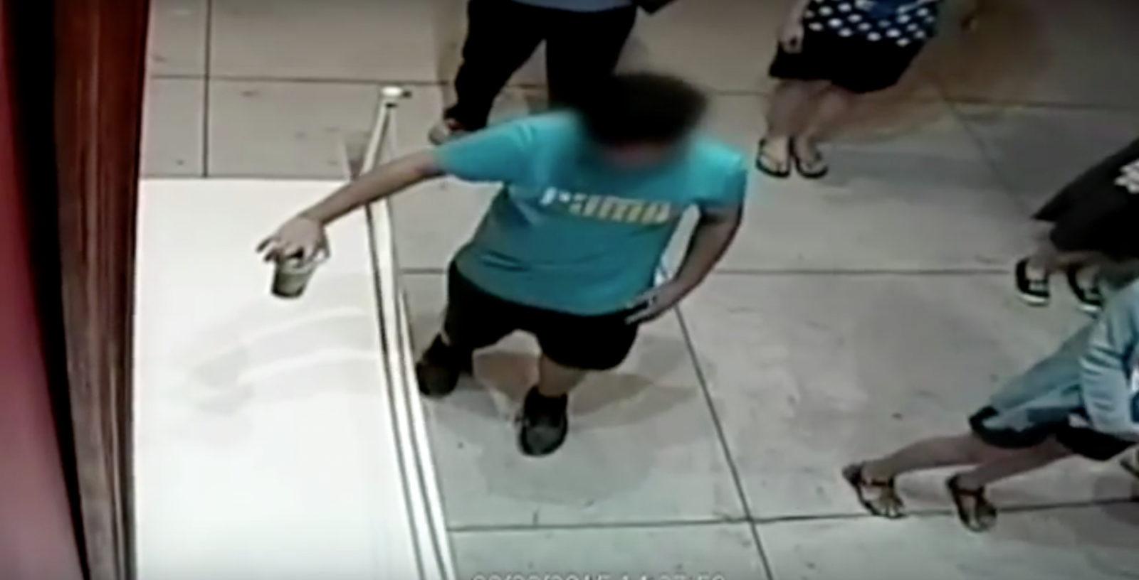 Video Boy Trips And Punches Hole In MillionDollar Painting