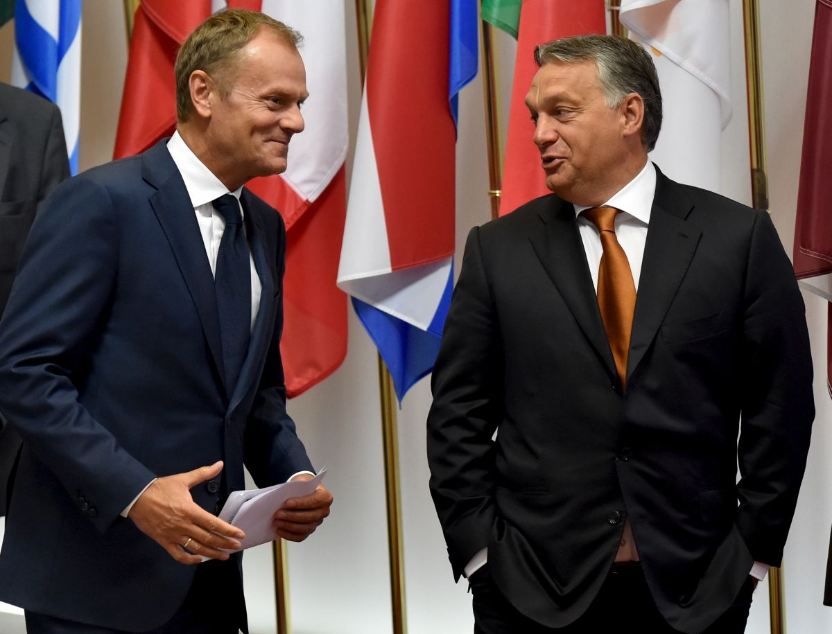 Hungarian PM German problem