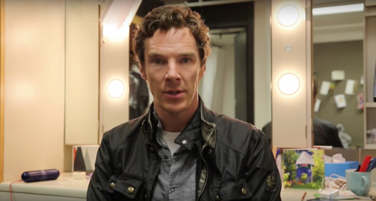 Benedict Cumberbatch Appears in Video
