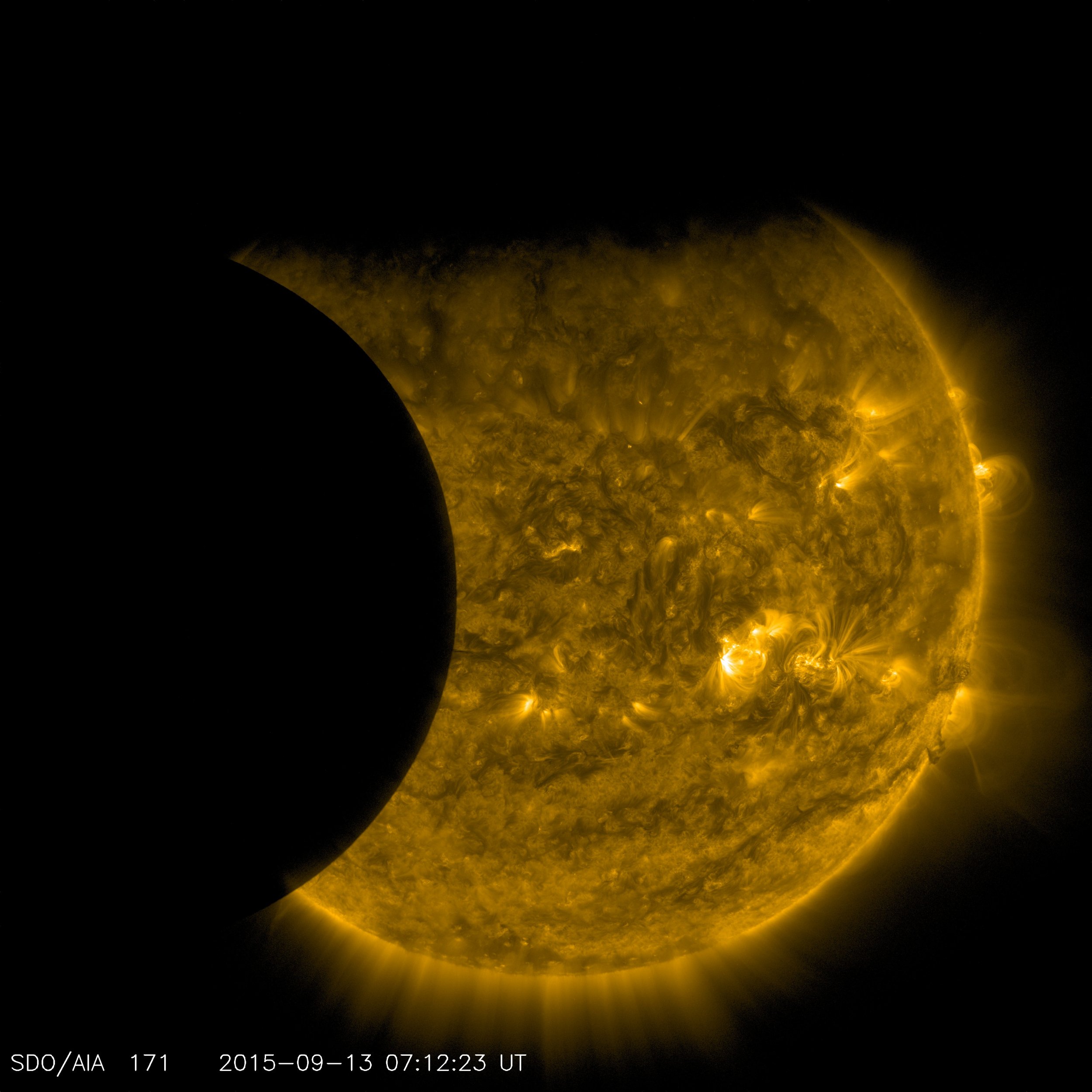 Watch Nasa Captures Earth And Moon Moving Across Sun Together For 