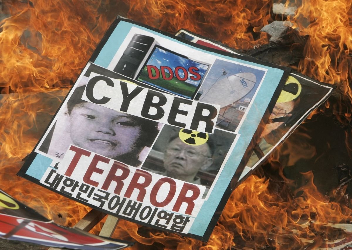North Korea cyber protests