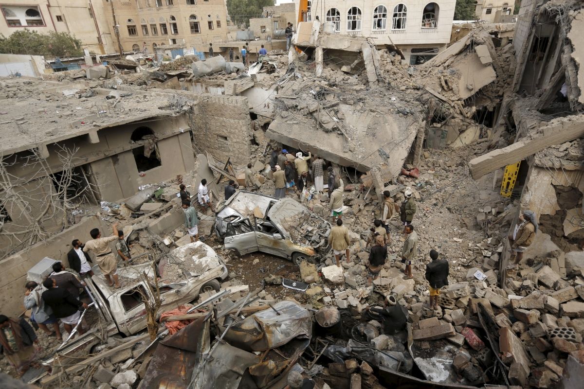 Yemen Strike Saudi Arabia Hotel Yemen Strike Saudi Arabia Hotel