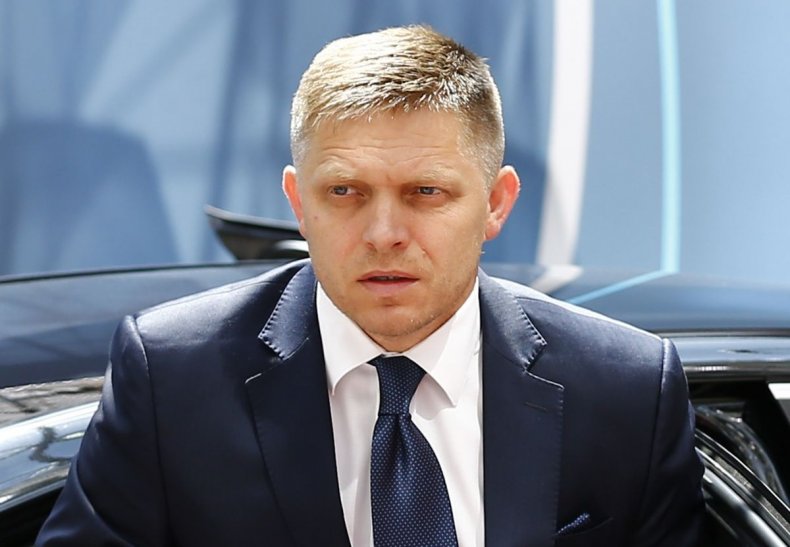 Slovakian PM Robert Fico