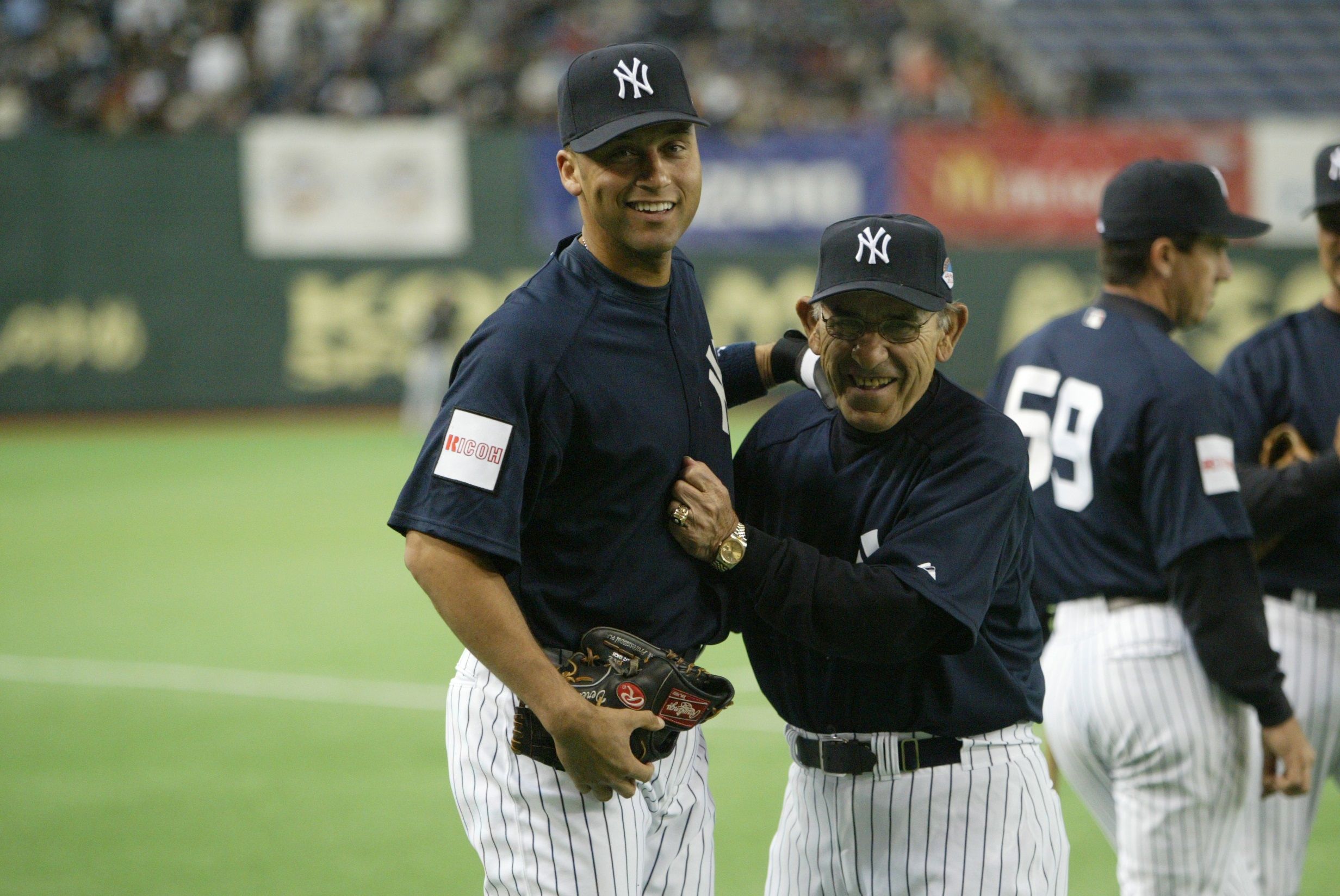 Derek Jeter says Yogi Berra's mission was to make people smile in