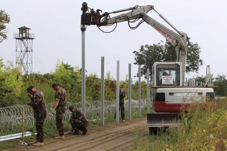 Hungary fence