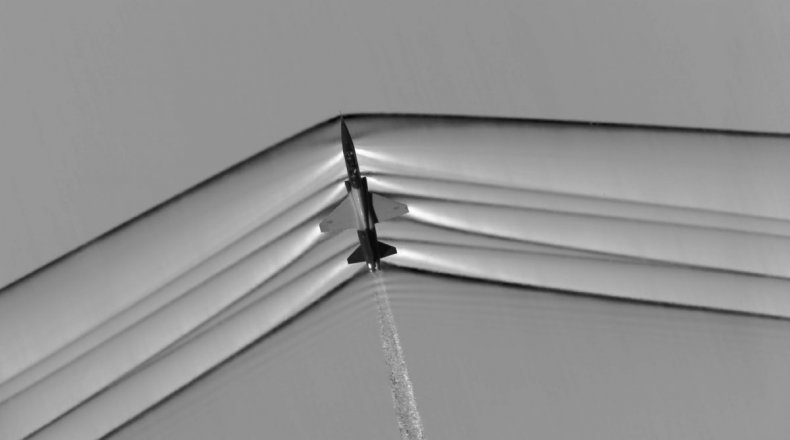 NASA shockwaves Mojave desert