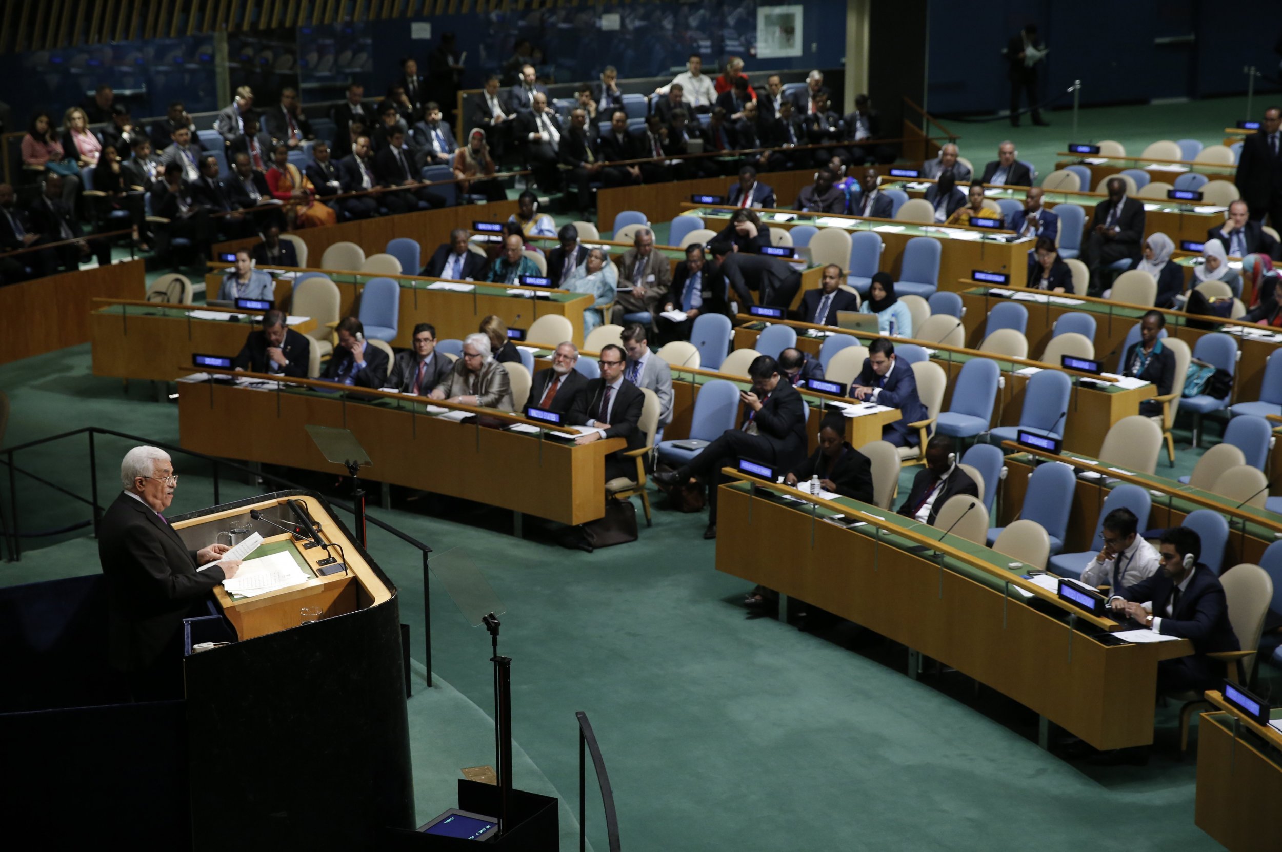 0930_Mahmoud Abbas Palestine UN General Assembly