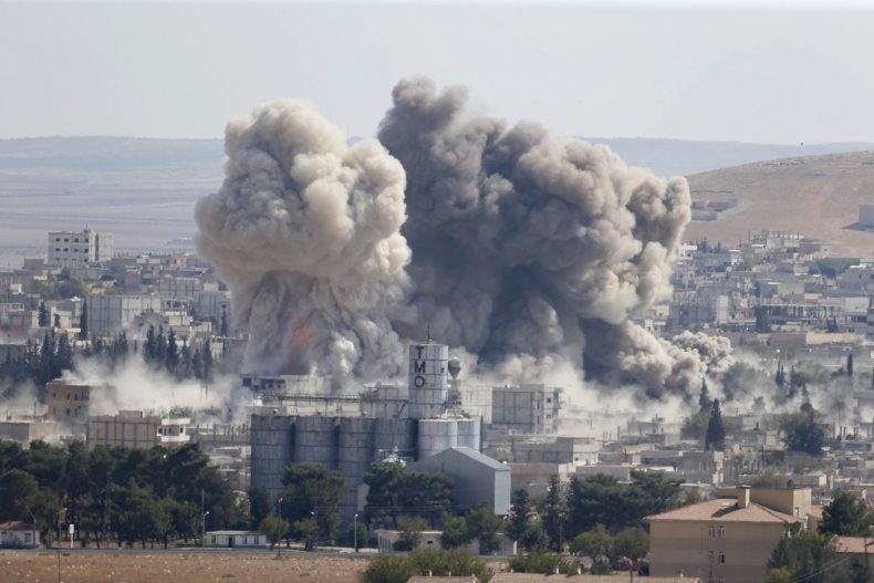 ISIS Coalition Airstrikes US Civilians