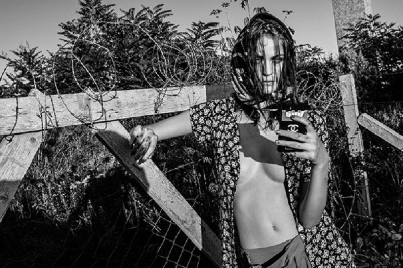 Refugee fashion shoot