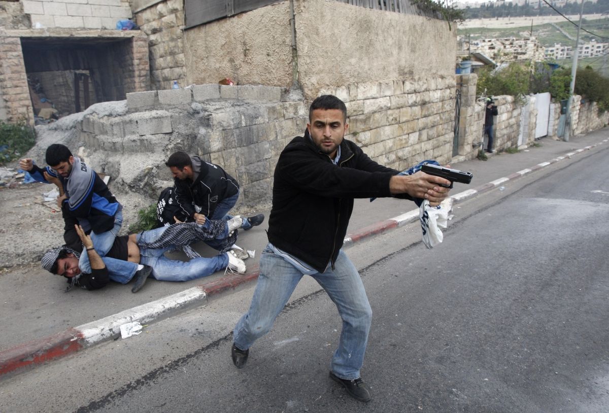 Israel Palestinian Middle East IDF Stone-Throwers