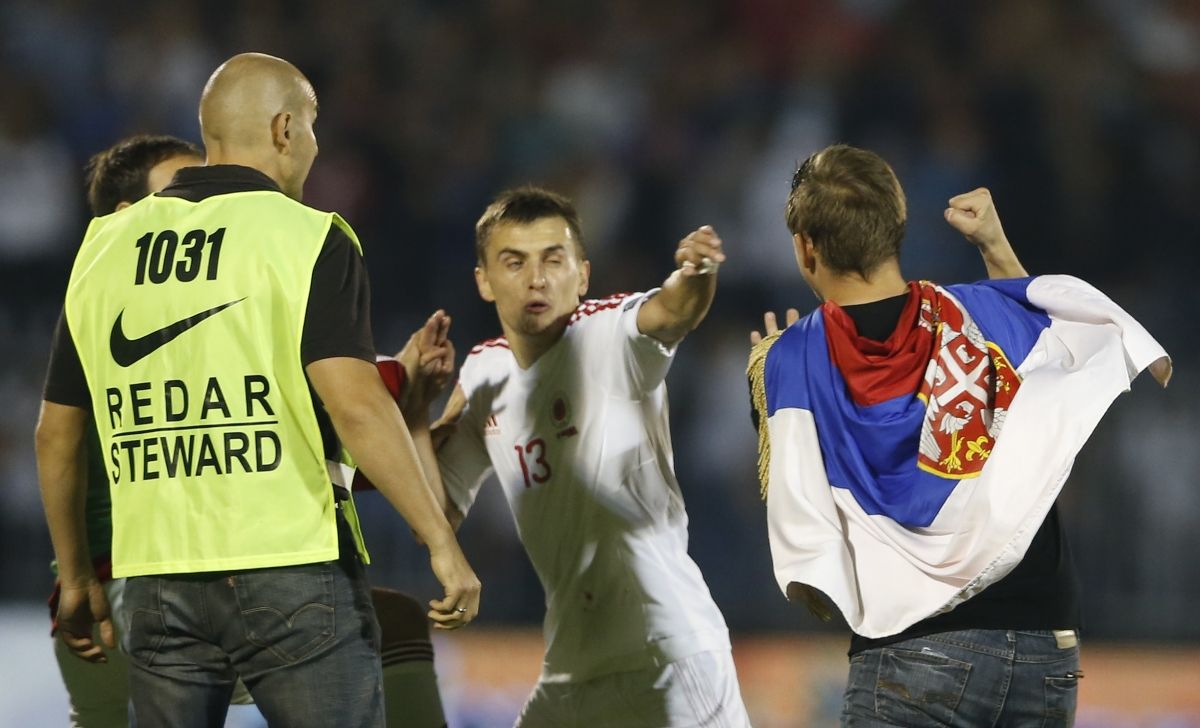 Albania Serbia qualifier Euro 2016