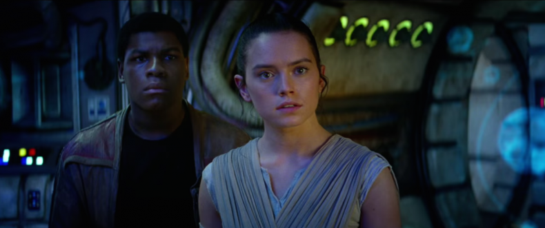 Rey and Finn