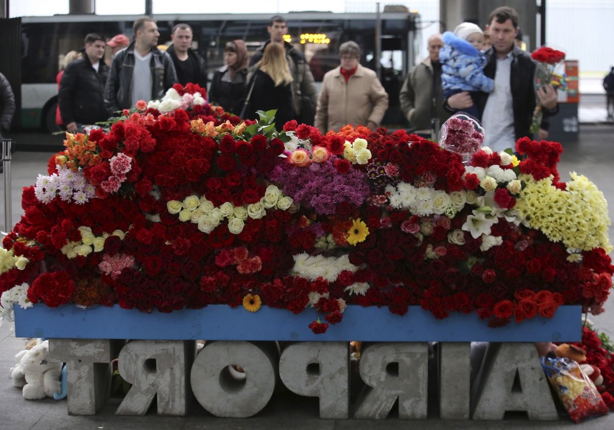 Russian air crash memorial