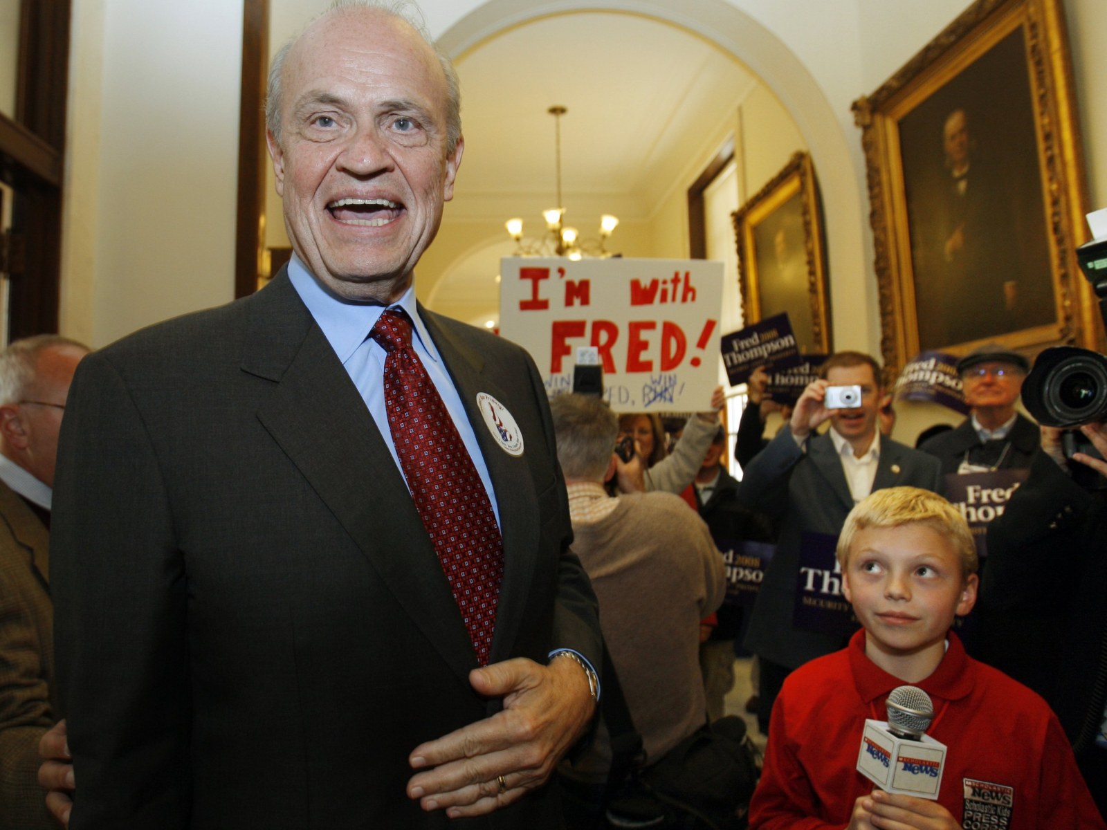 Fred Thompson Riverside Fred Thompson Grandchildren U.S. Senator And Actor Fred Thompson Dies