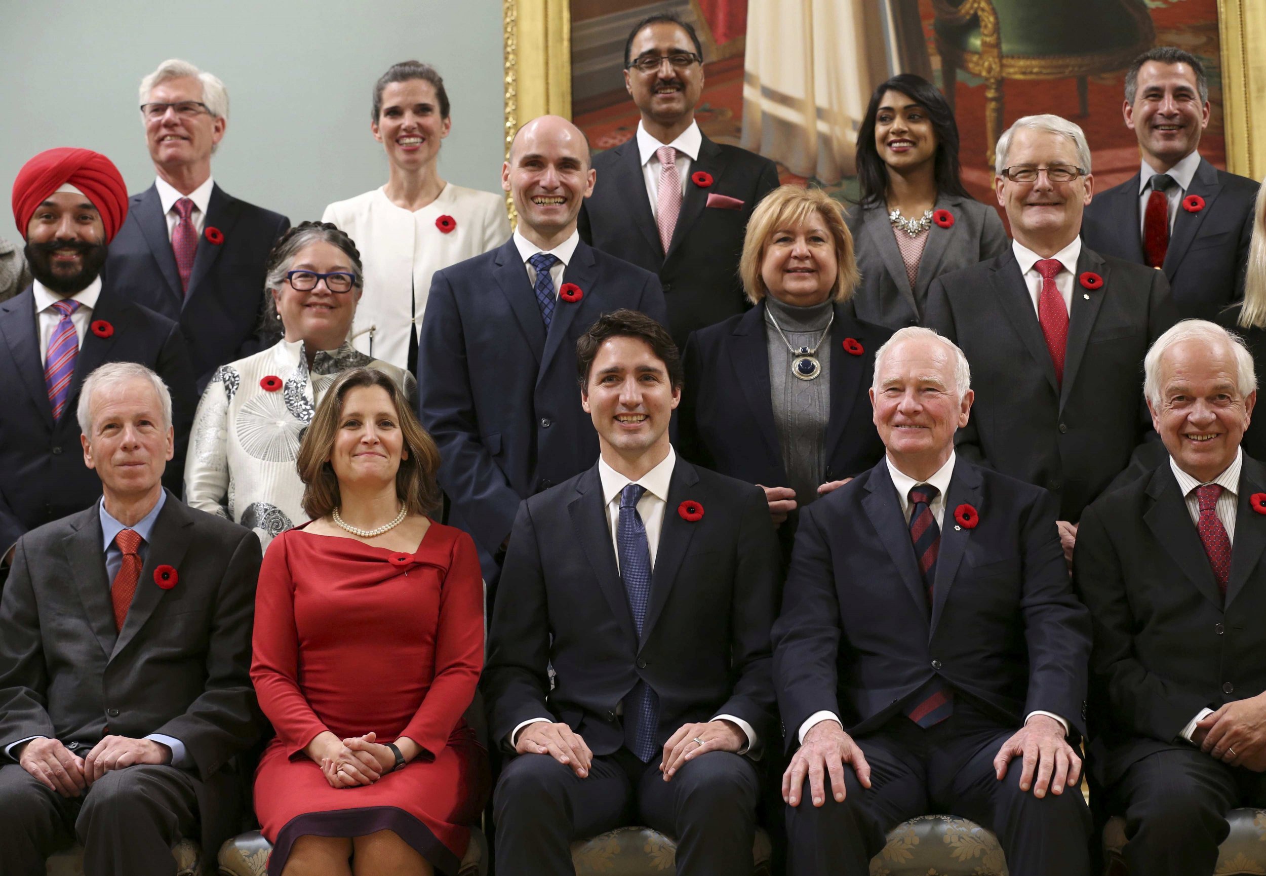 Because It S 2015 Canada S Trudeau Sums Up His Gender Equal Cabinet