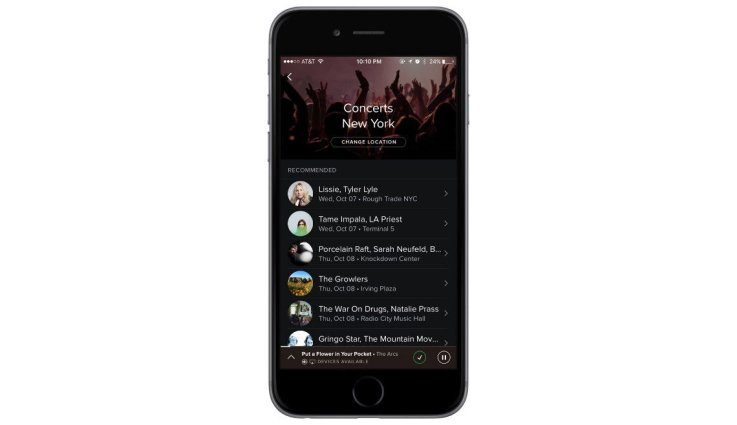Spotify Concerts Spotify Concerts