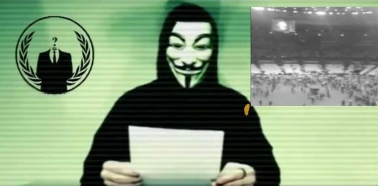 Paris Attacks France Anonymous