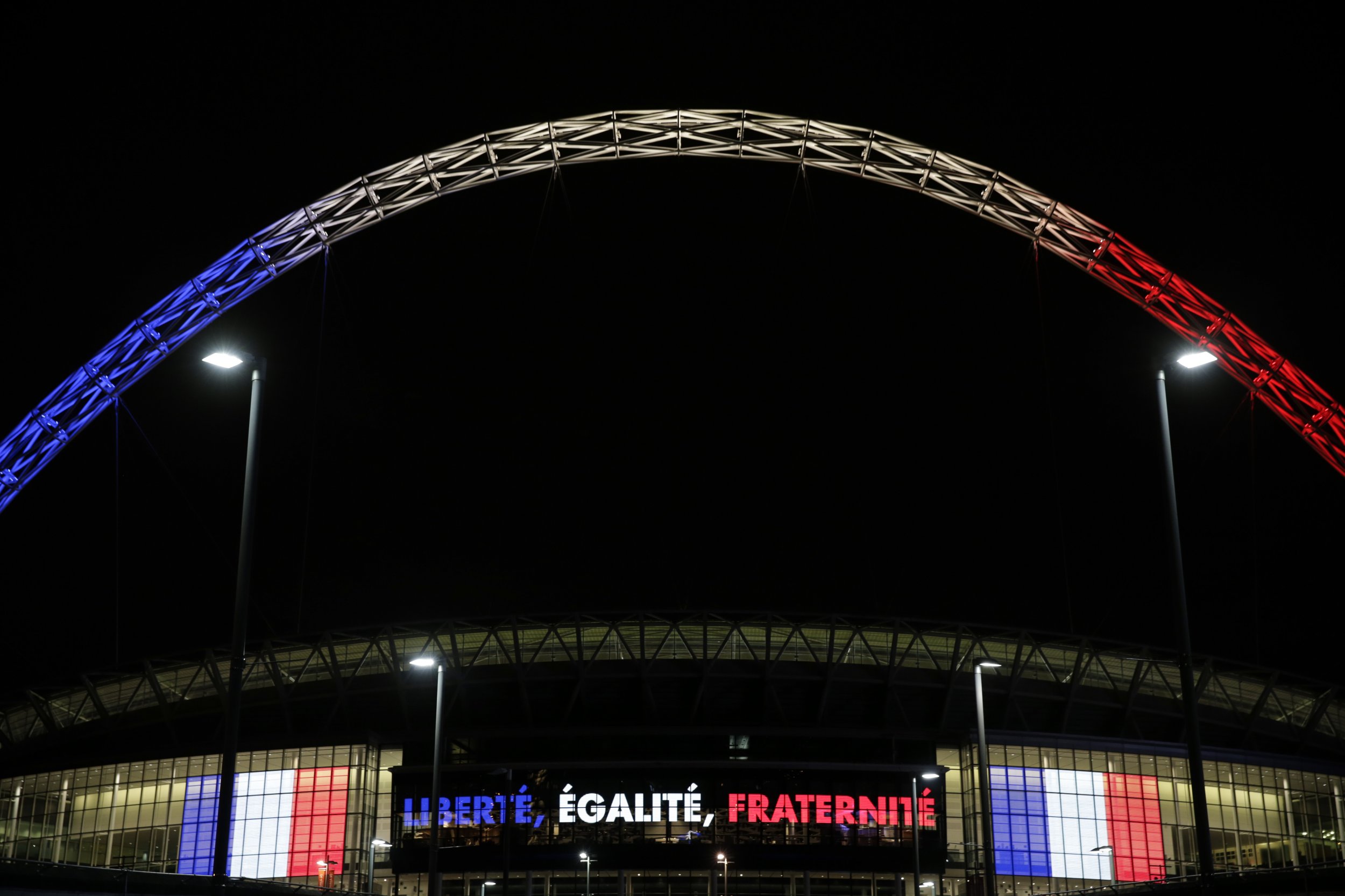 France Wembley England Paris Attacks