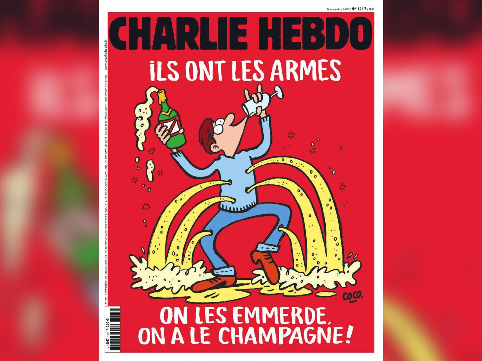 Charlie Hebdo Releases First Cover After Paris Attacks