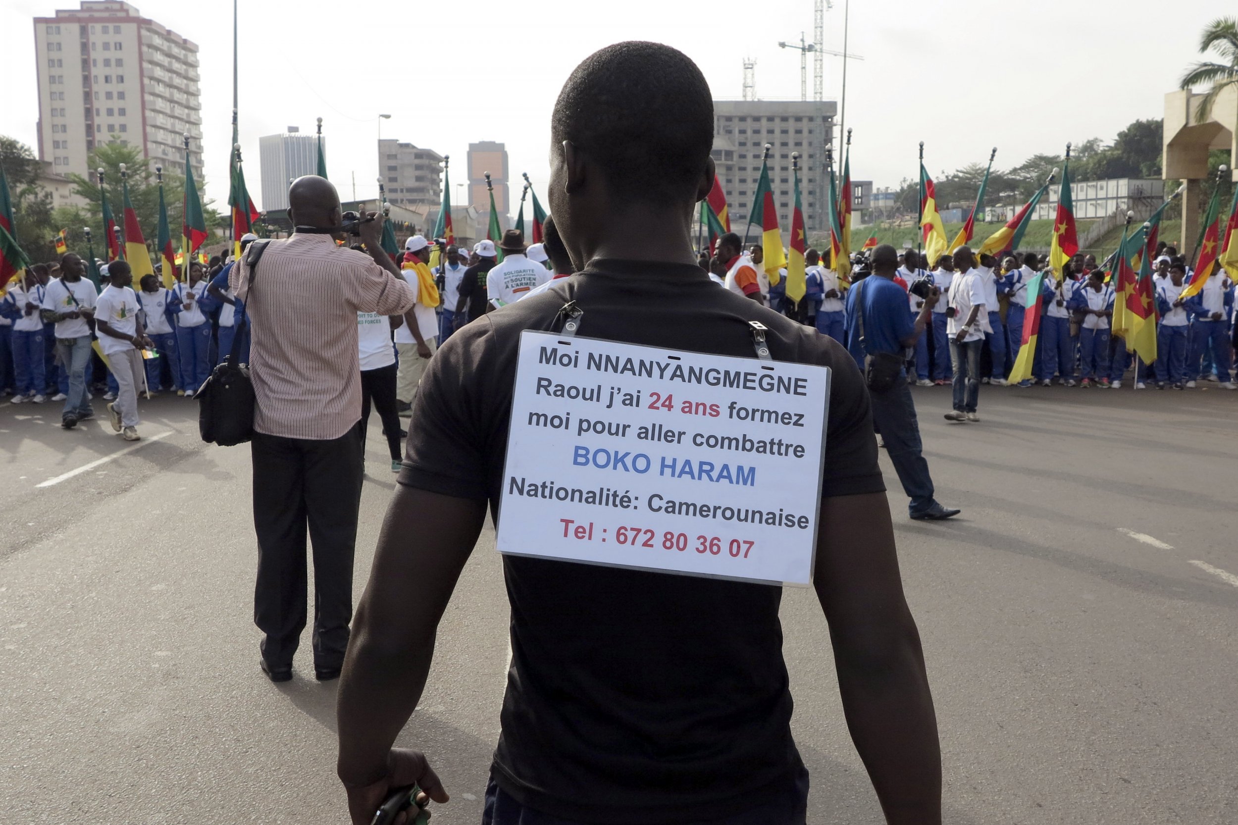 1202 Boko Haram protest Cameroon