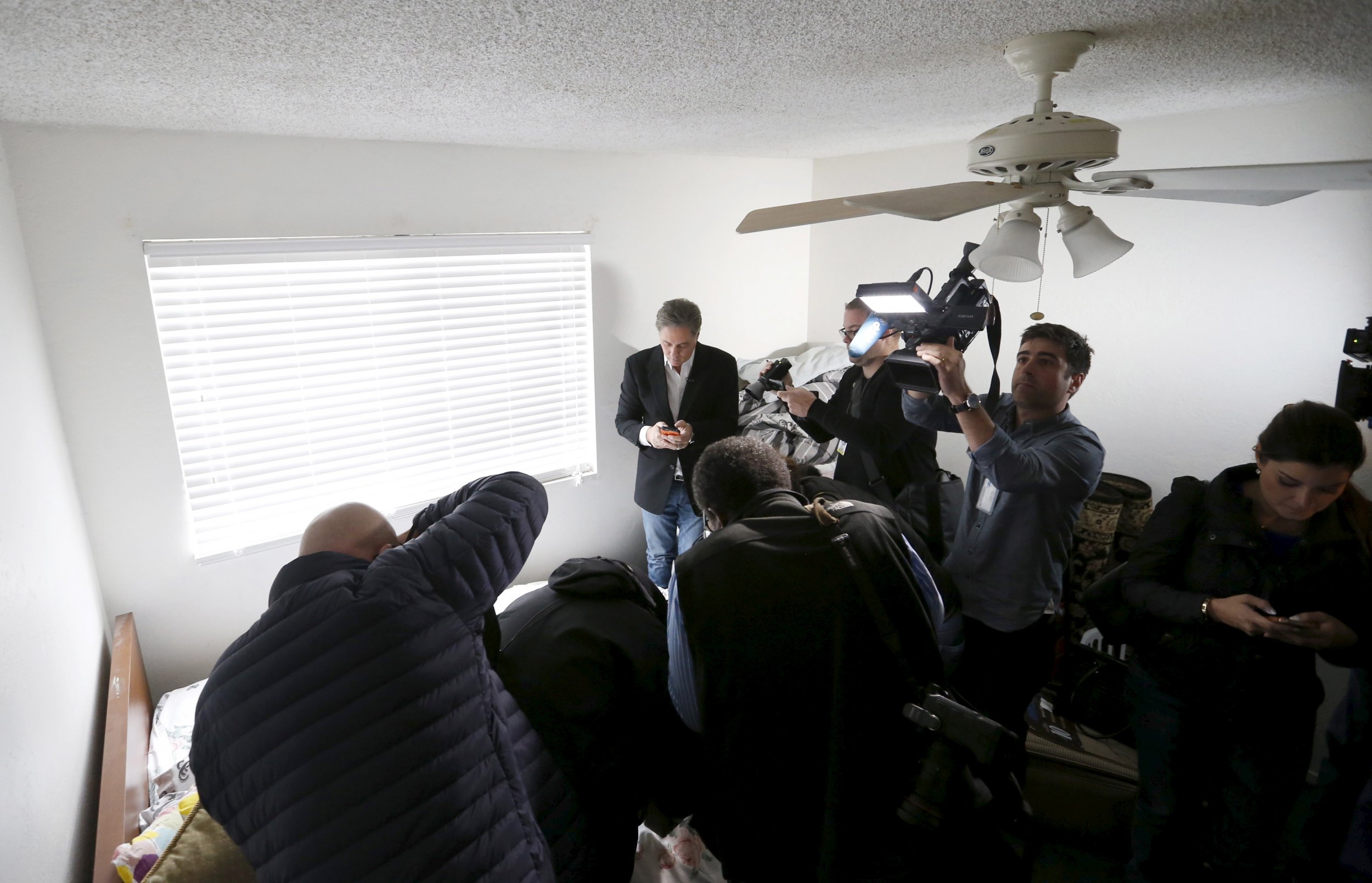 Media Scrum In San Bernardino Provokes Backlash Thisisn