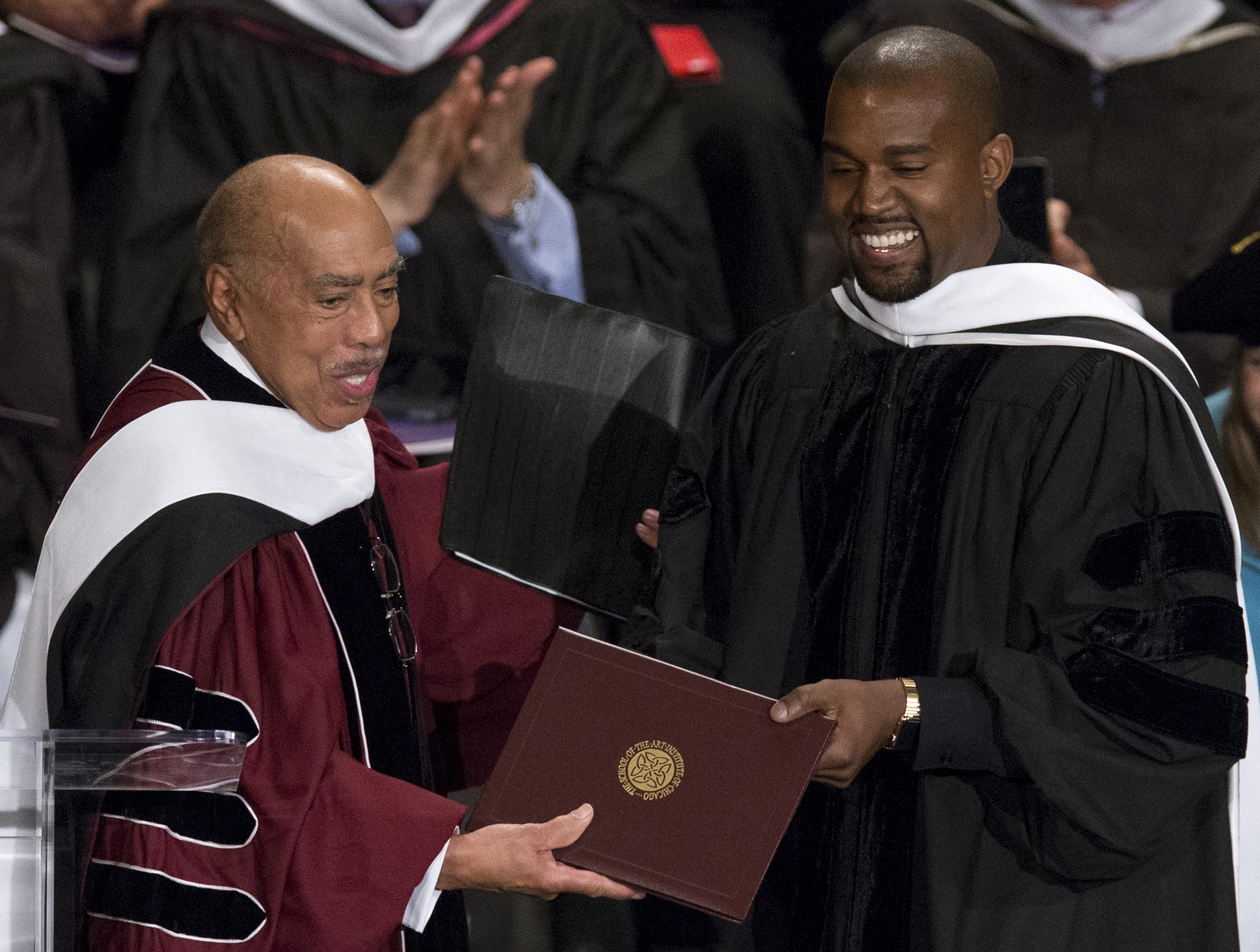 Watch Kanye West's Graduation in 4 Minutes