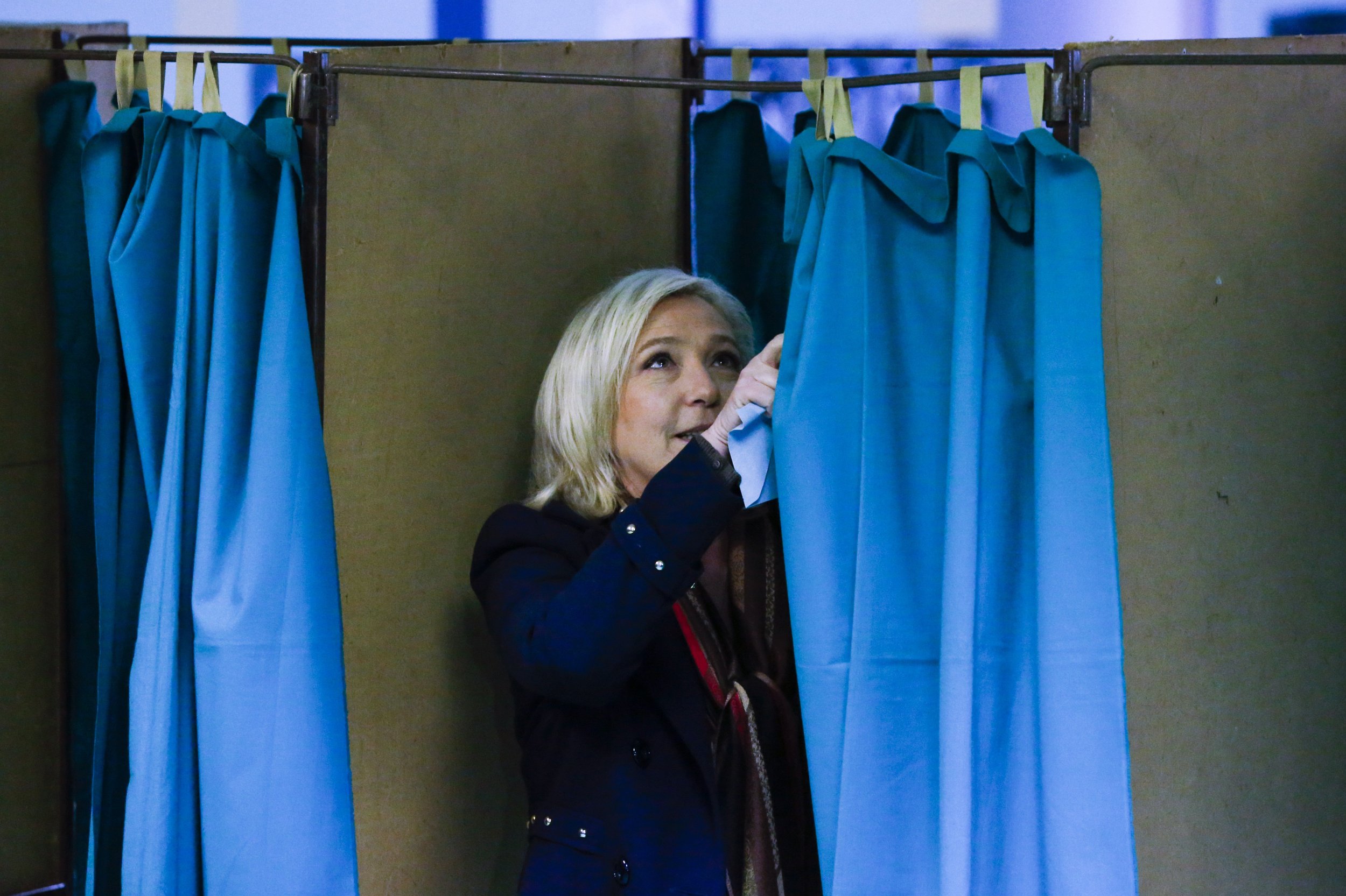 Marine Le Pen S National Front Suffers Election Sweep Exit Polls