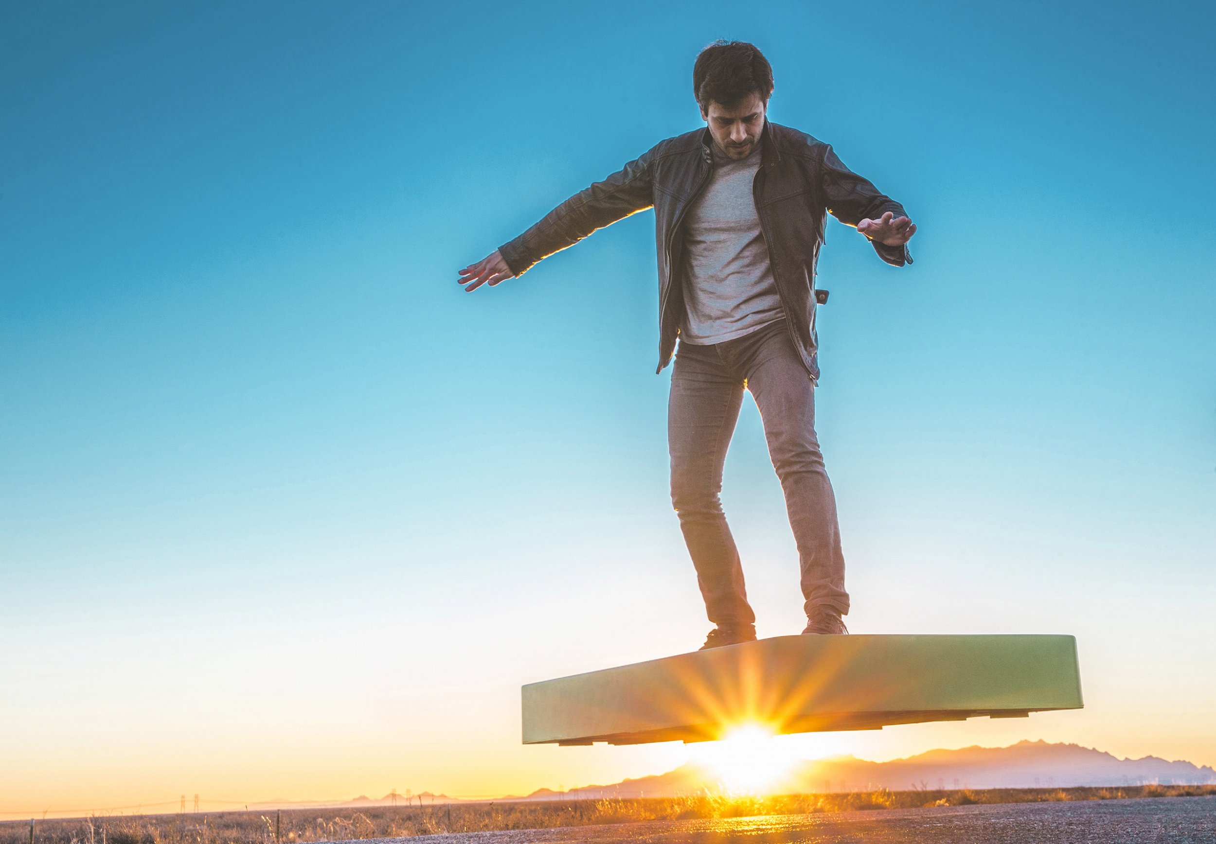 Watch A New Hoverboard That Actually Hovers