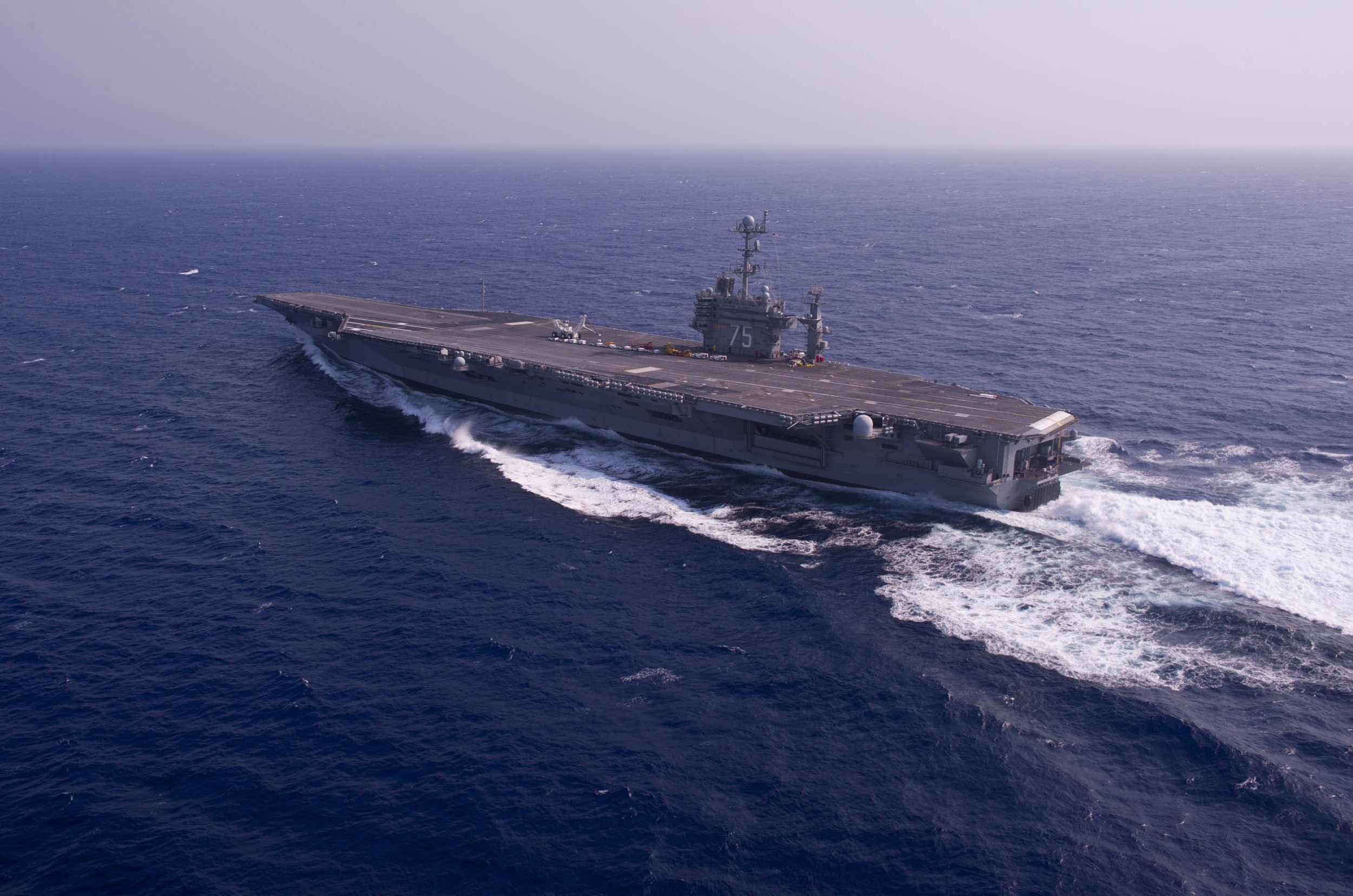 Iran fires missiles near USS Harry S. Truman Iran fires missiles near USS Harry S. Truman
