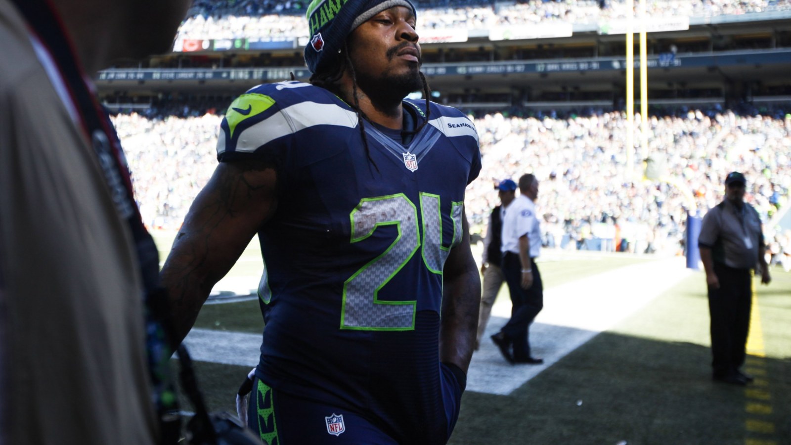 Marshawn Lynch Gets Trademark Approved For I M Just Here So I Won T Get Fined Marshawn Lynch Gets Trademark Approved For I M Just Here So I Won T Get Fined