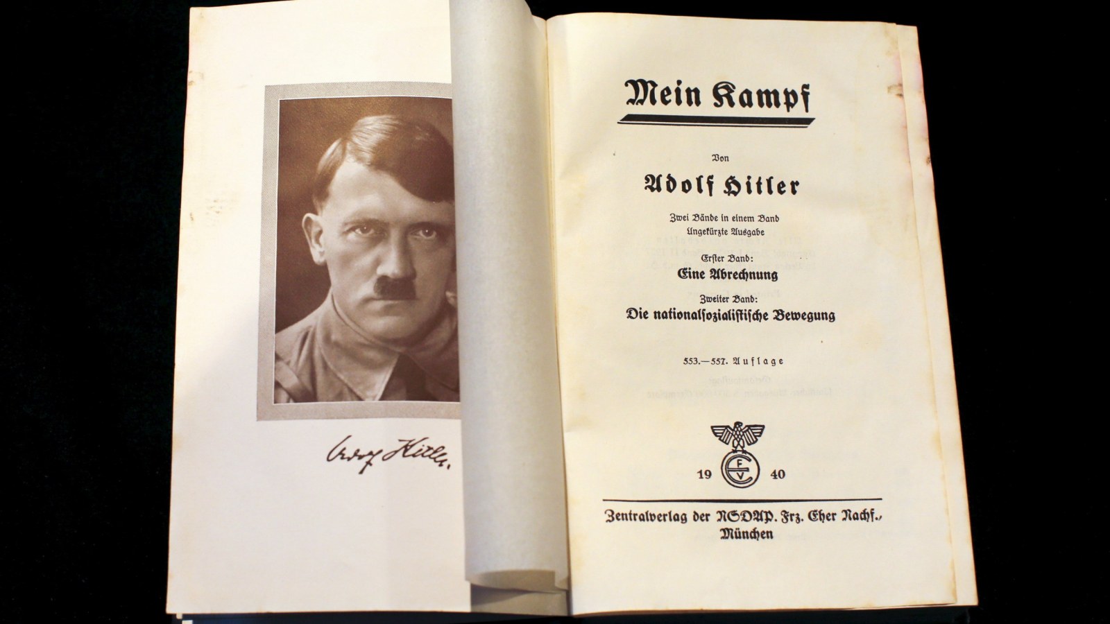Copyright On Adolf Hitler's 'Mein Kampf' Expires Today
