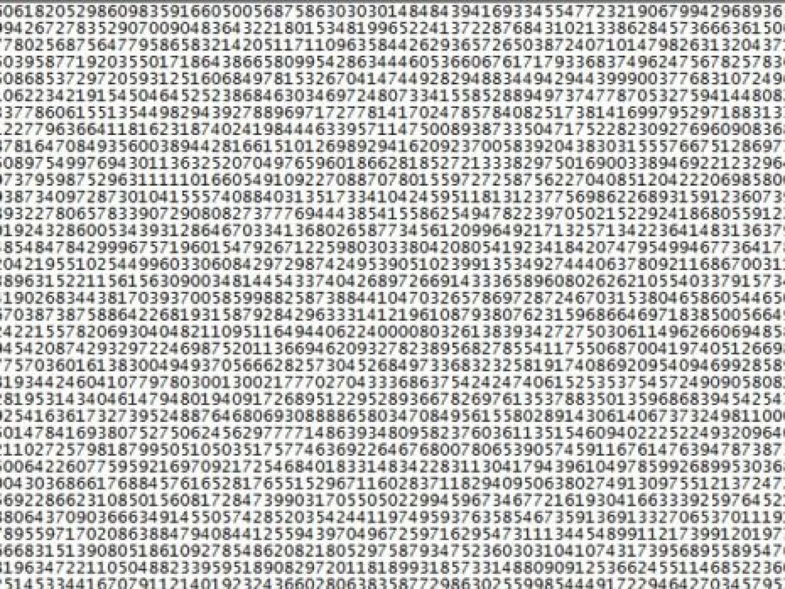 Largest Prime Number Ever Identified And It S 22 Million Digits Long
