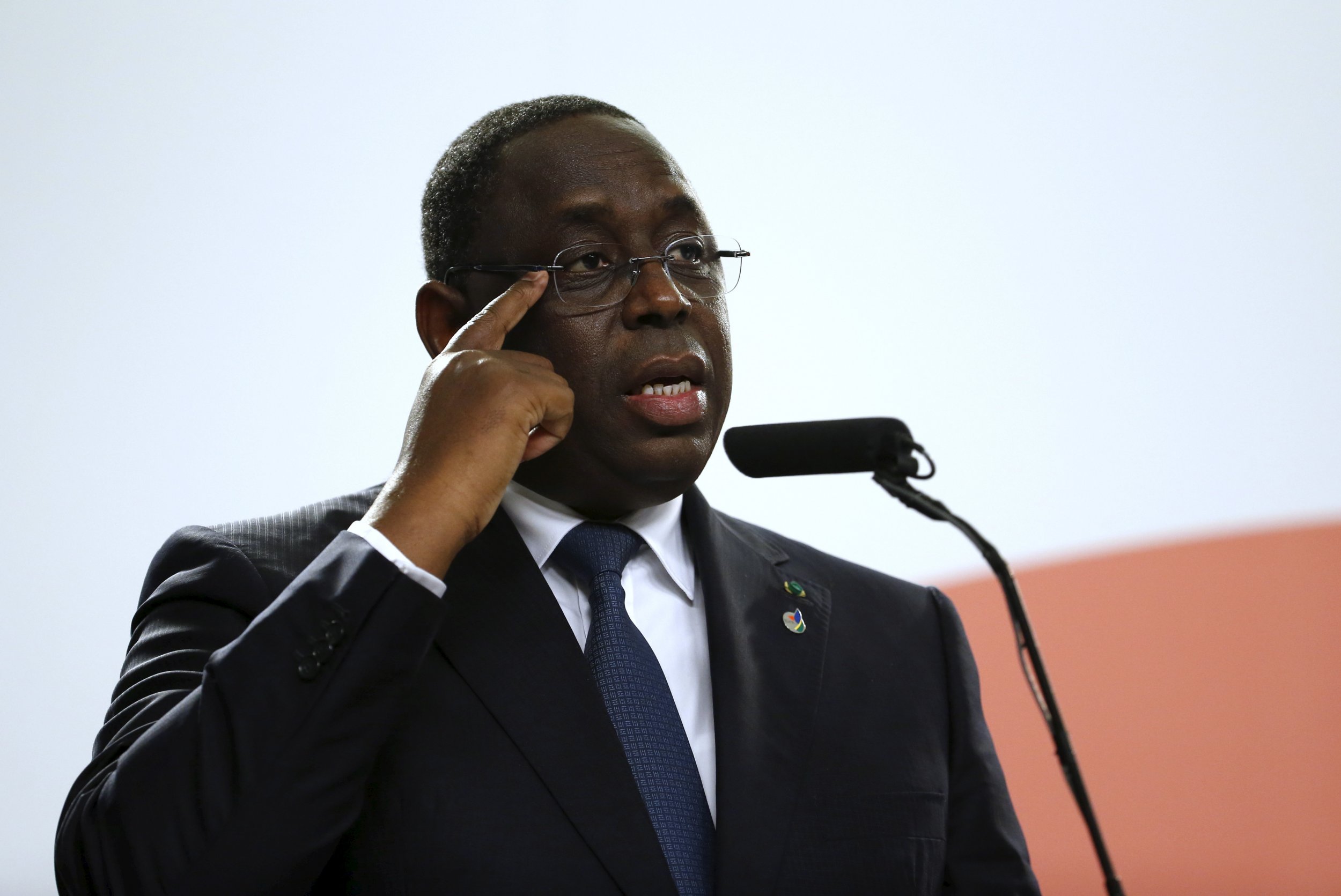 Senegalese President Macky Sall