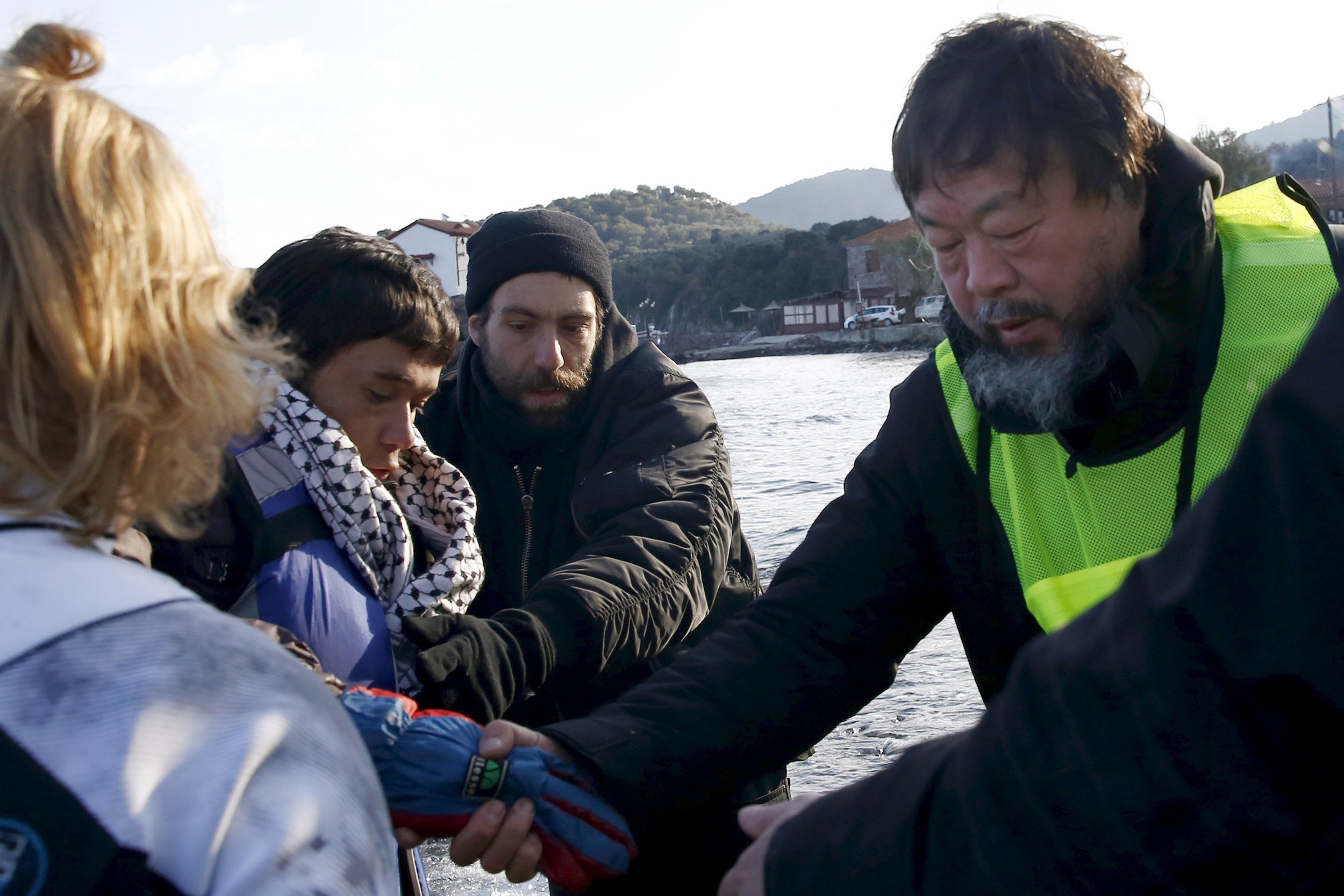 1-27-16 Ai Weiwei refugees