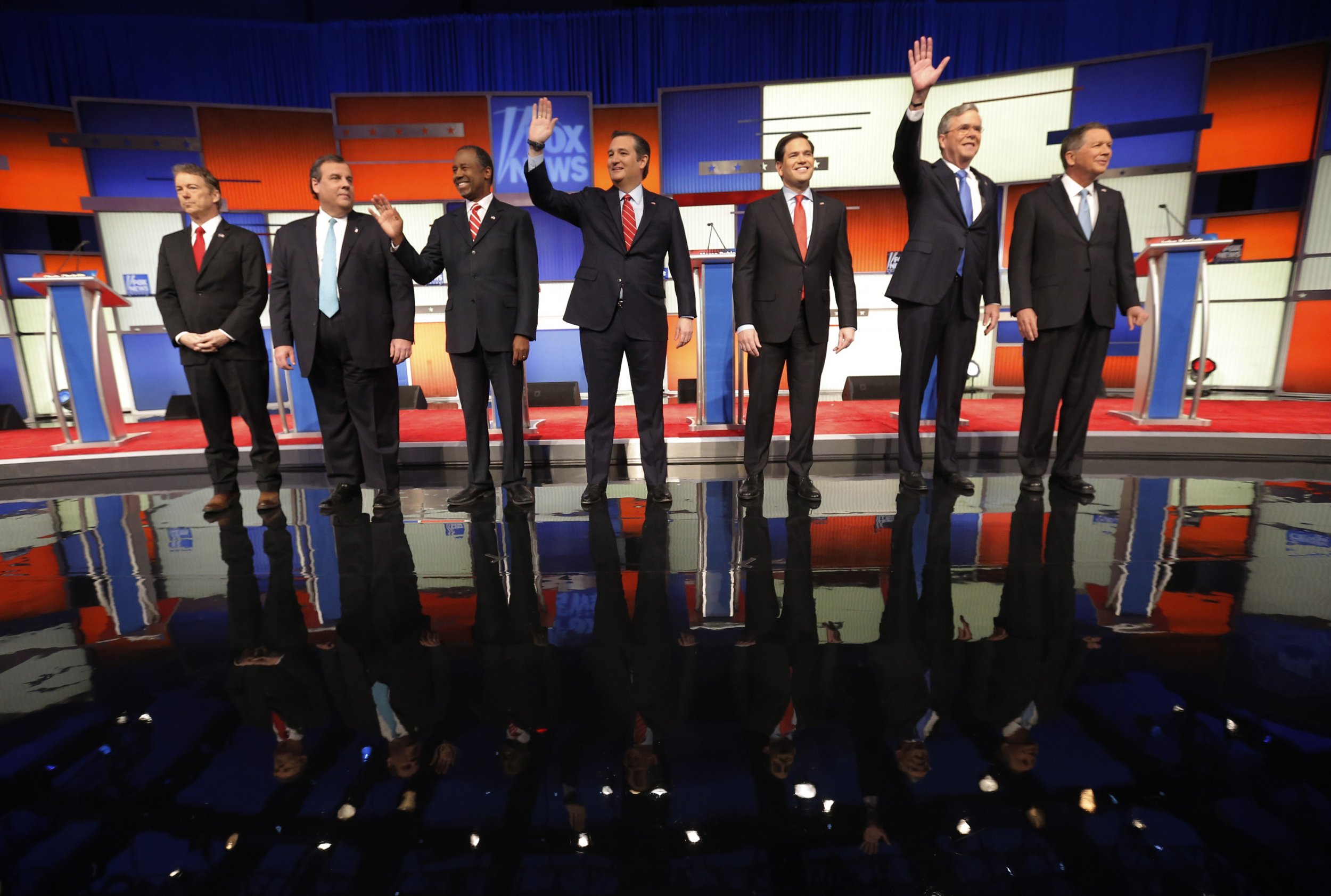 Watch: GOP Candidates Trash-Talk Absent Trump at Debate - Newsweek