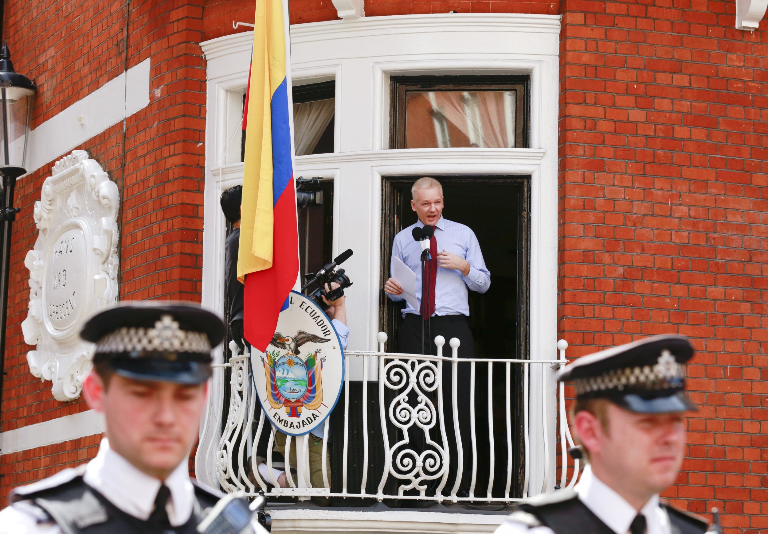 WikiLeaks Founder Julian Assange to Leave Ecuadorian Embassy