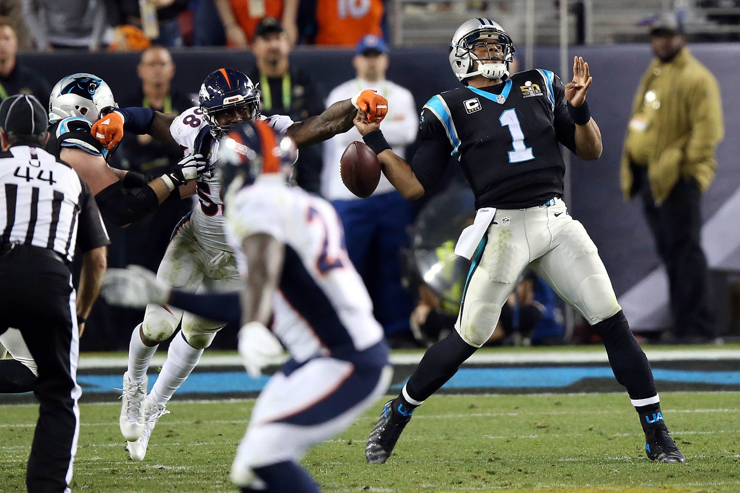 Cam Newton Super Bowl 50 Highlights, Panthers vs. Broncos