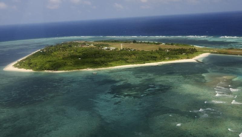 Disputed Island in the South China Sea
