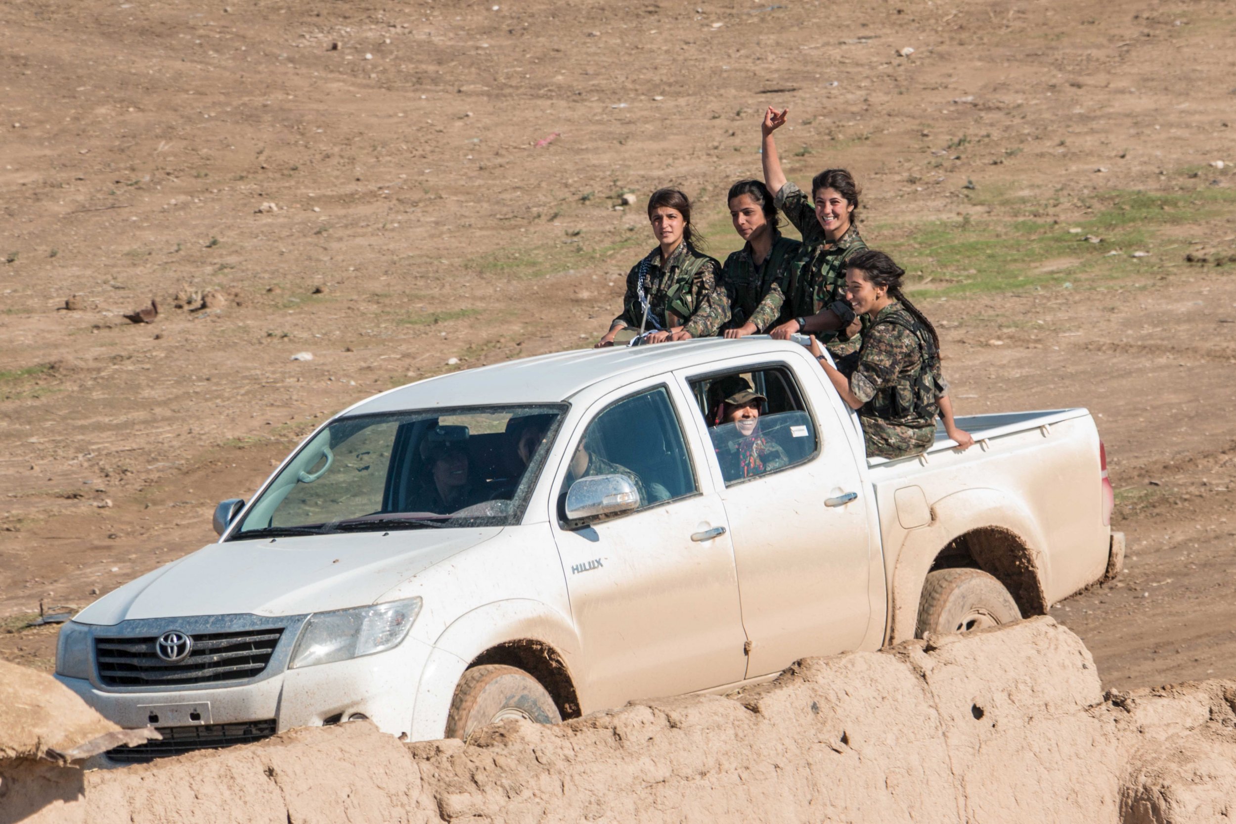 Syrian-Kurd Aleppo Tanks Female 