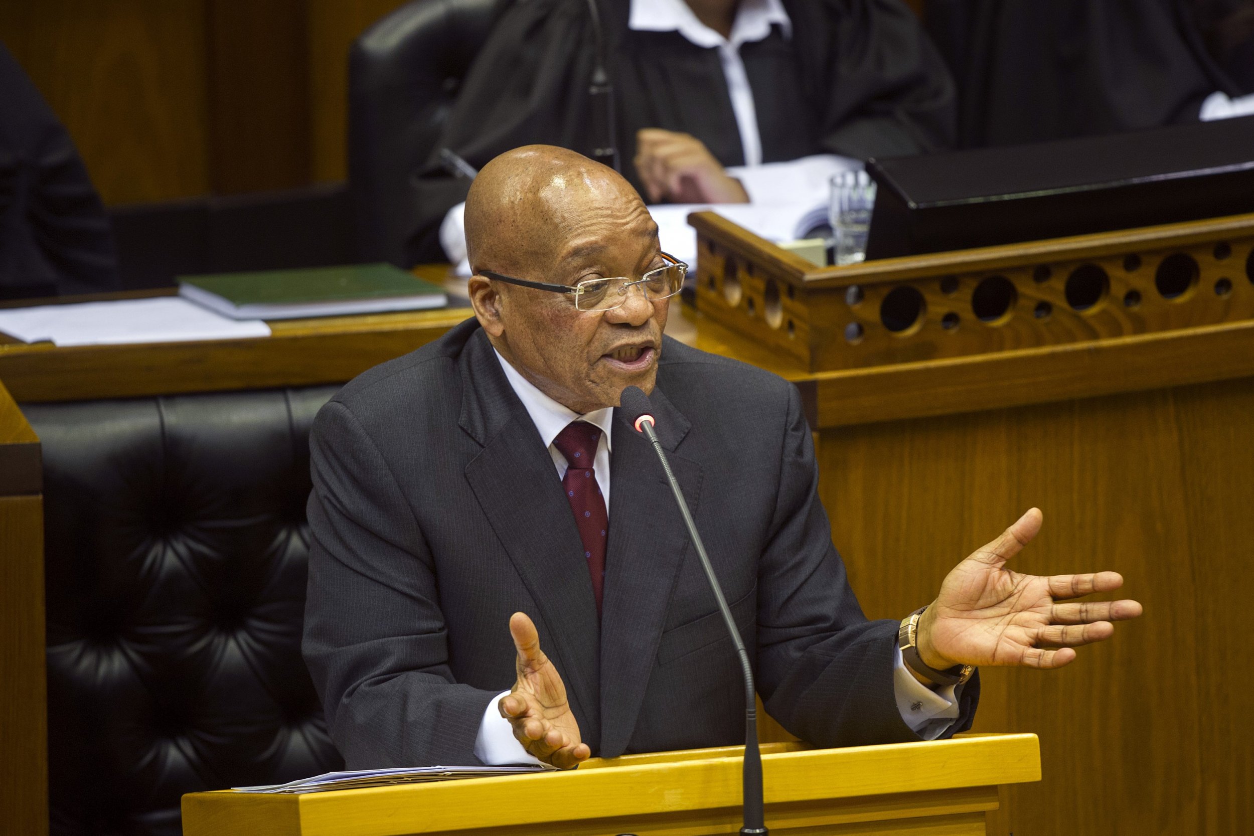 Jacob Zuma answers questions about Nkandla.