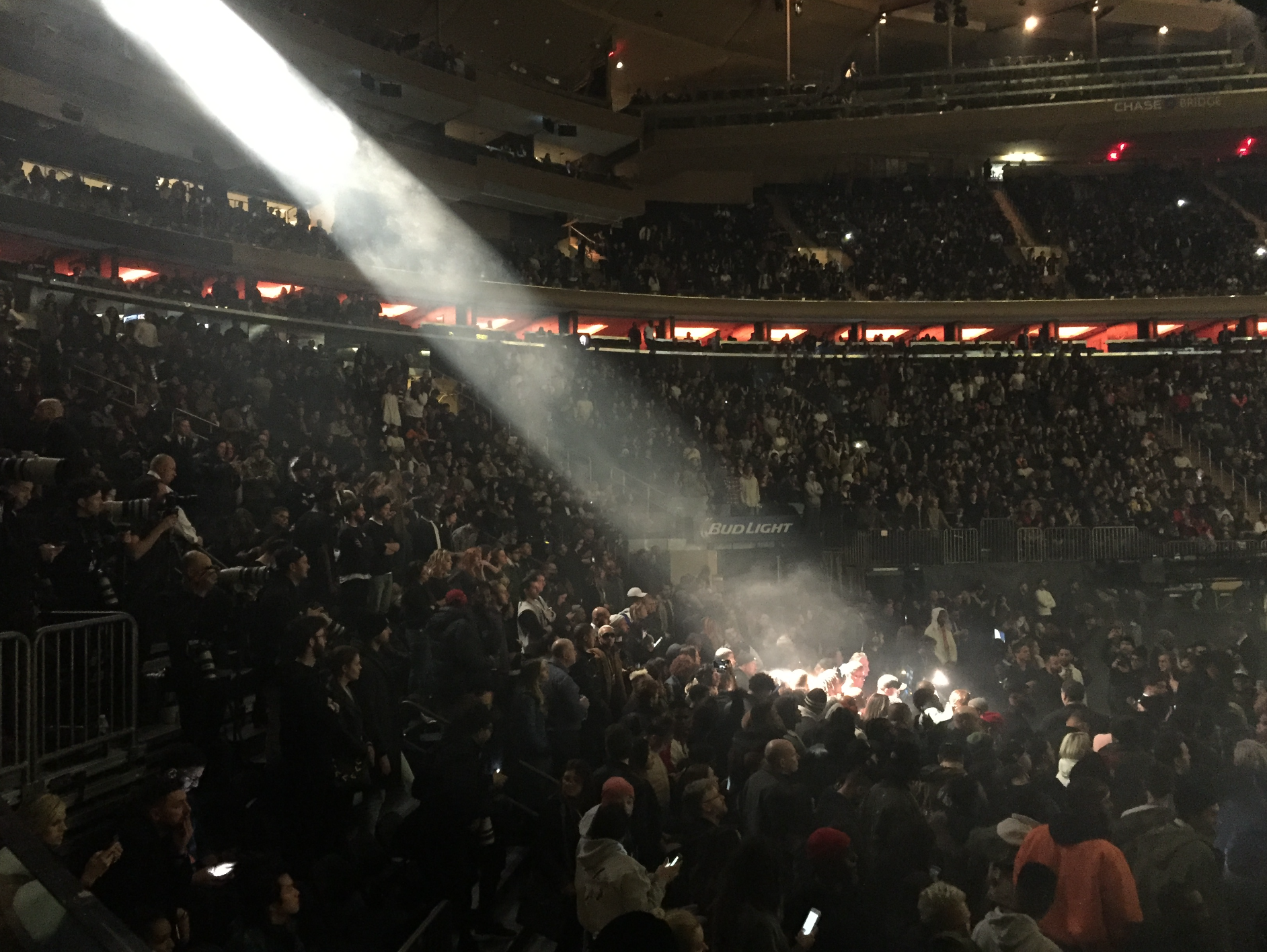 Kanye West Shrinks Madison Square Garden