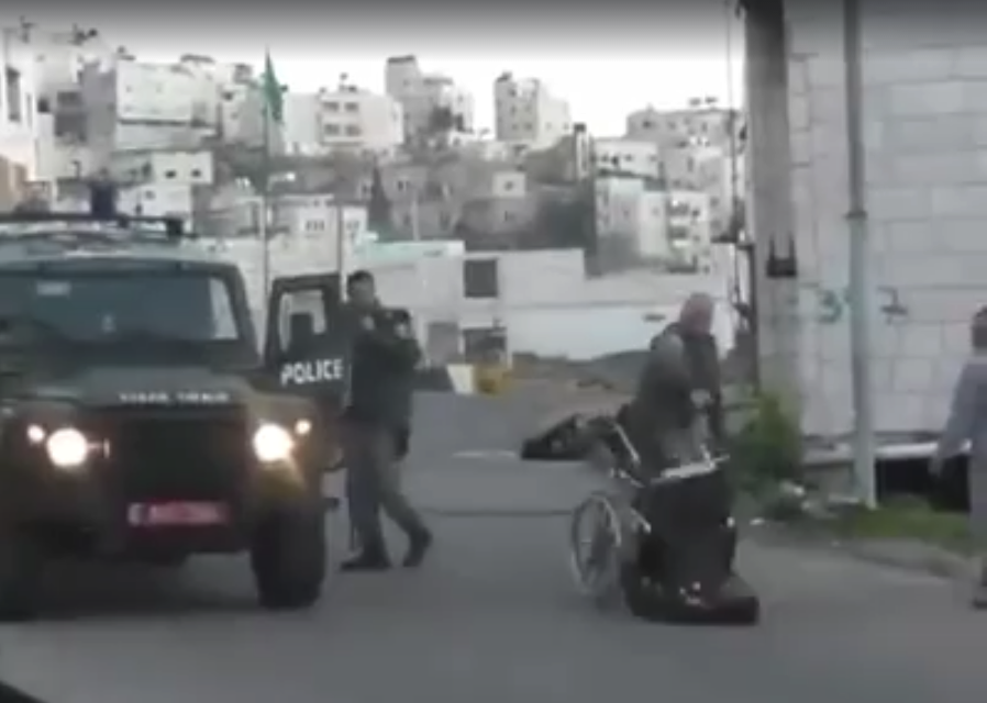 Israel Palestinian Hebron West Bank Stabbing Wheelchair