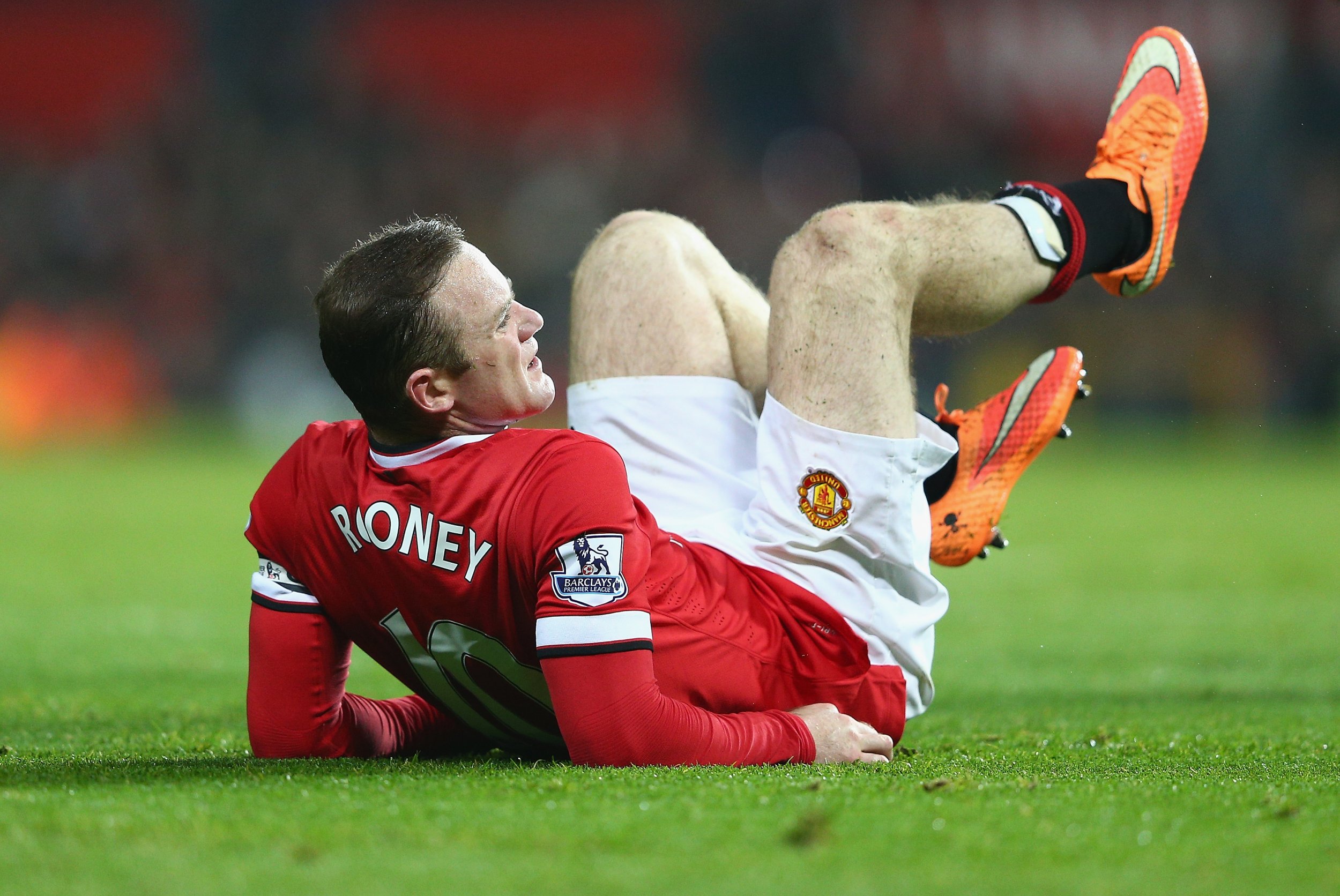 Manchester United captain Wayne Rooney may be out for two months with injury.